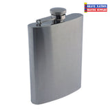 Stainless Flask Satin-Matte 9oz