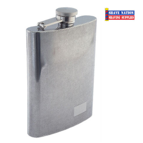 Stainless Flask Diamond Finish 9oz