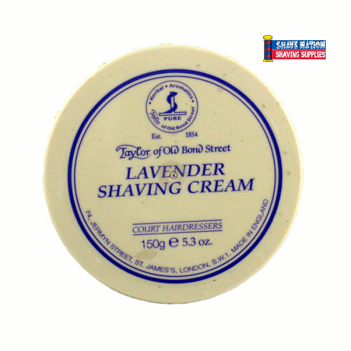 Taylor of Old Bond Street Lavender Shaving Cream Jar