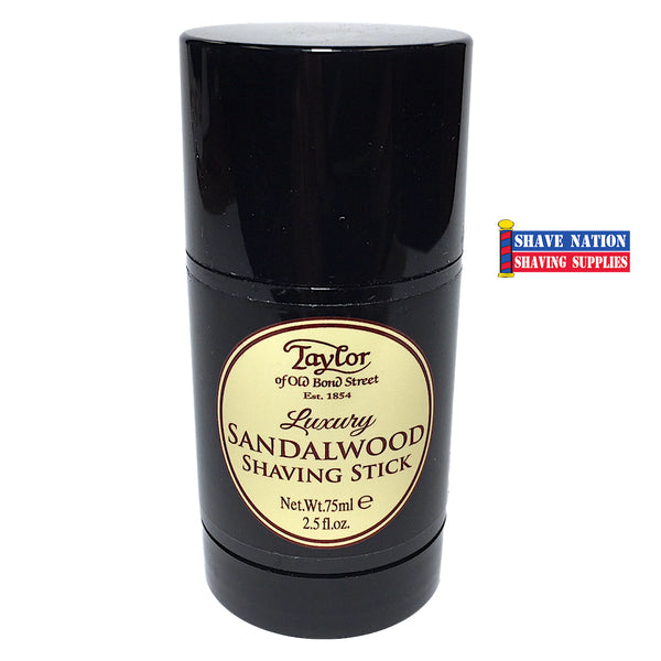 Taylor of Old Bond Street Sandalwood Shaving Stick | Shave Nation Shaving  Supplies®