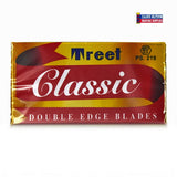 Treet Classic Carbon Steel DE Blades 10PK