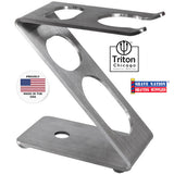 Triton Chicago Z Razor & Brush Stand Black or Stainless