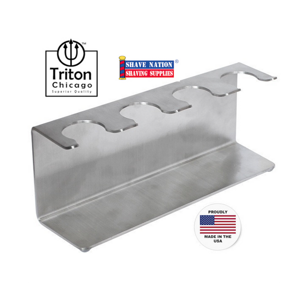 Triton Chicago Quad Shaving Brush Stand Shave Nation Shaving Supplies®