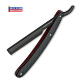Boker Barberette Shavette Razor Black & Red
