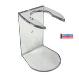 Sturdy Acrylic Shaving Brush Stand-Various Colors