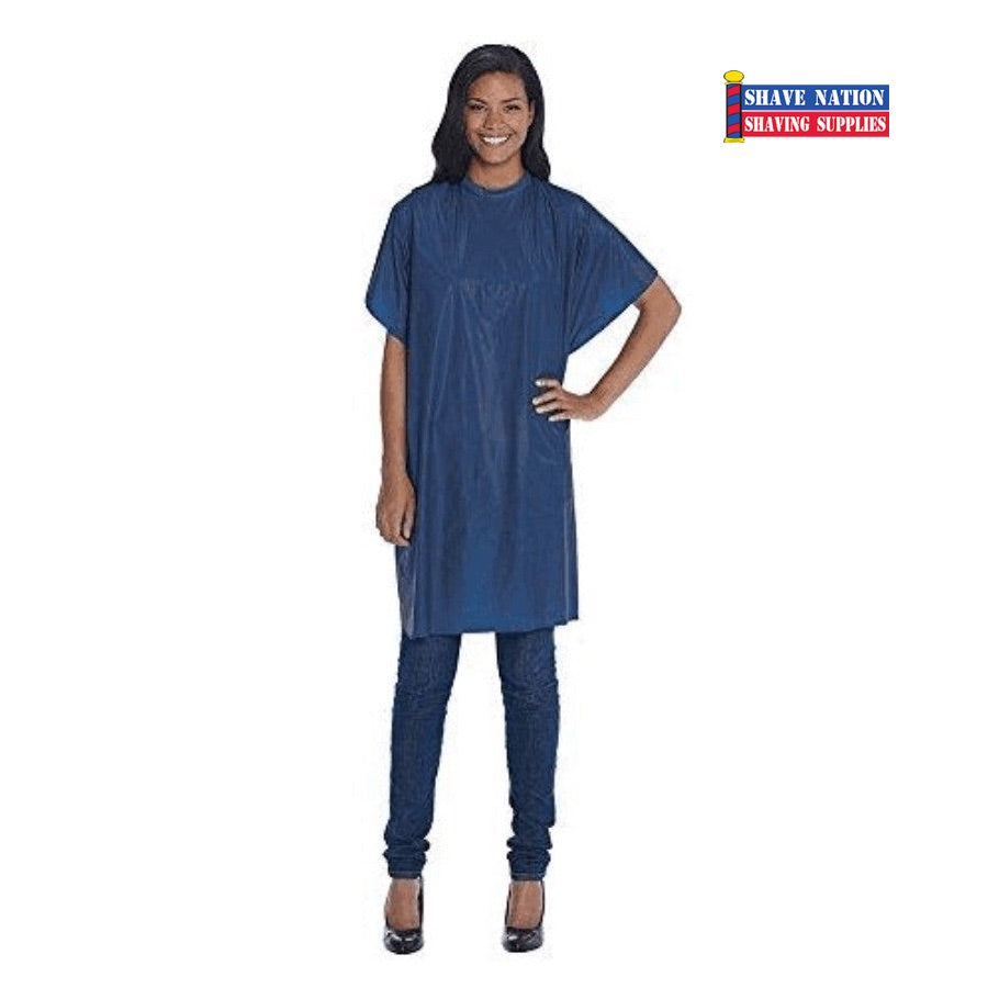 Diane Shampoo Barber Cape - Smock - Navy or Black