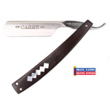 Dovo Straight Razor 6/8 Blade Grenadille Wood with Pearl Inlay