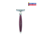 Edwin Jagger Bulbous Closed Comb Safety Razor-Blue or Red