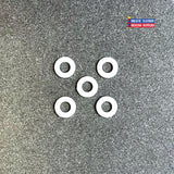 Protective White Nylon Washers for Safety Razor 5 Pack
