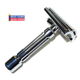 Fine Accoutrements Slant Bar Safety Razor with Astra Blades