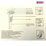 MAG T Delta Magnetic Open Comb Razor