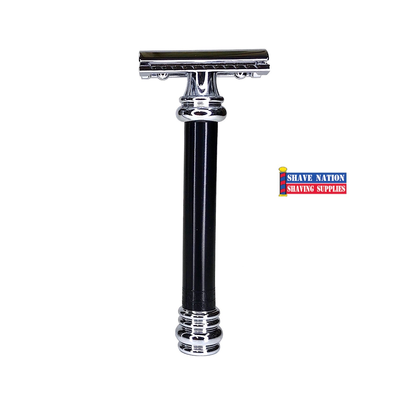 Merkur 38B-38C Safety Razor Flat Bar Chrome or Black