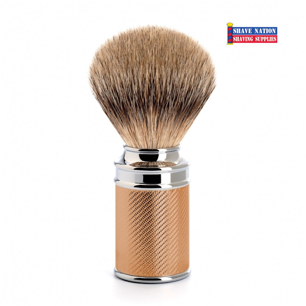 Muhle Silvertip Badger Brush Rosegold