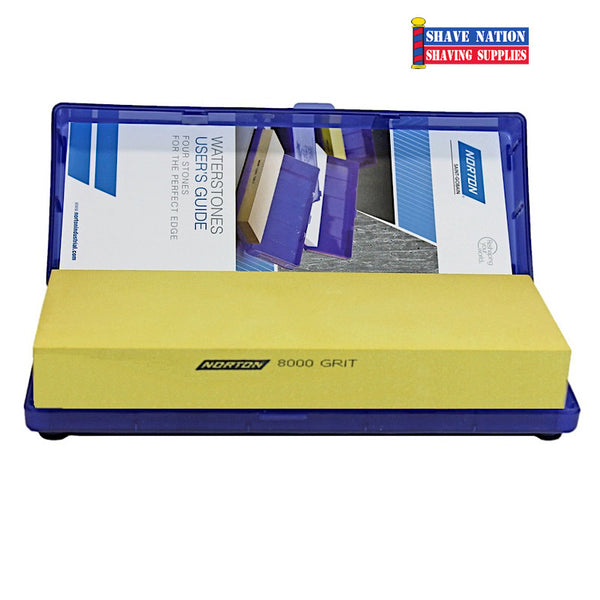 Norton 8000 Grit Waterstone for Honing and Sharpening | Shave