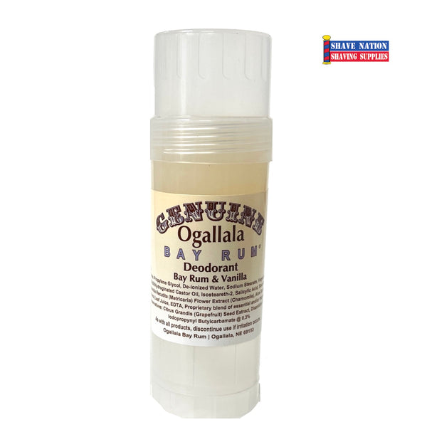Ogallala Deodorant Stick Shave Nation Shaving Supplies®