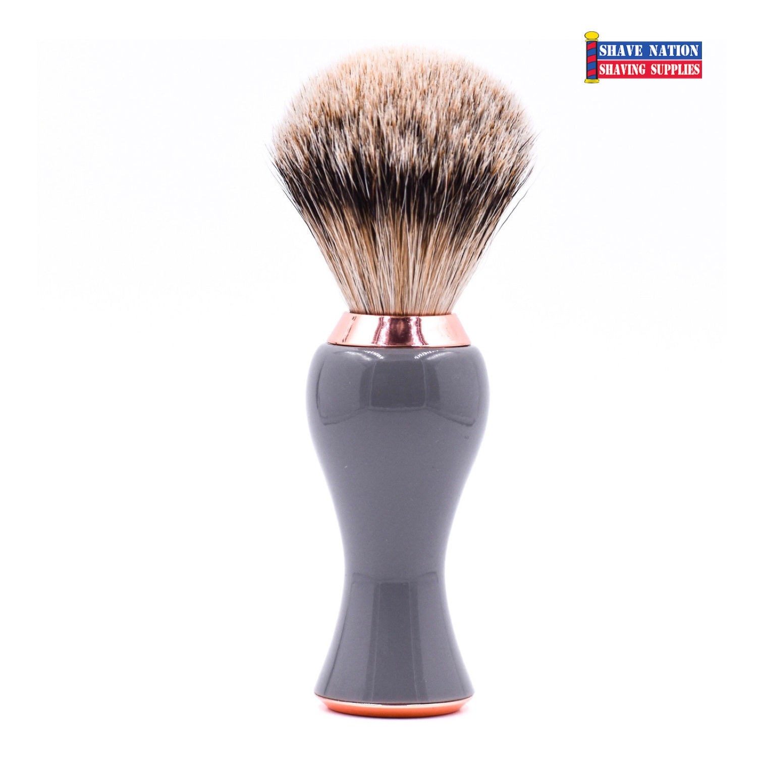 Parker Gray & Rose Gold Shaving Brush