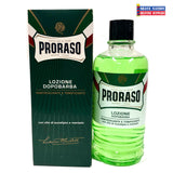 Proraso Large Green Aftershave Lotion 400ml for PROFESSIONAL Use