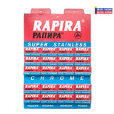 Rapira Super Stainless DE Blades 100ct
