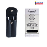 Rockwell Stainless Steel Tweezer Set