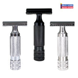 Shave Nation Chubby Closed Comb Safety Razor with Blades