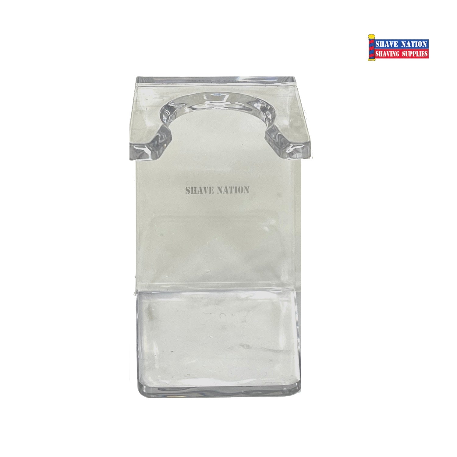 Sturdy Acrylic Shaving Brush Stand-Various Colors