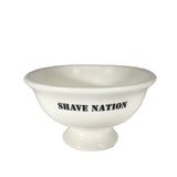 Shave Nation Custom Ceramic Shaving Lather Bowl