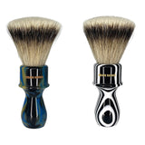 Shave Nation FLATBOY Silvertip Badger Shaving Brush