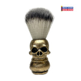 Shave Nation Synthetic Shaving Brush with Skull Handle