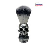 Shave Nation Synthetic Shaving Brush with Skull Handle