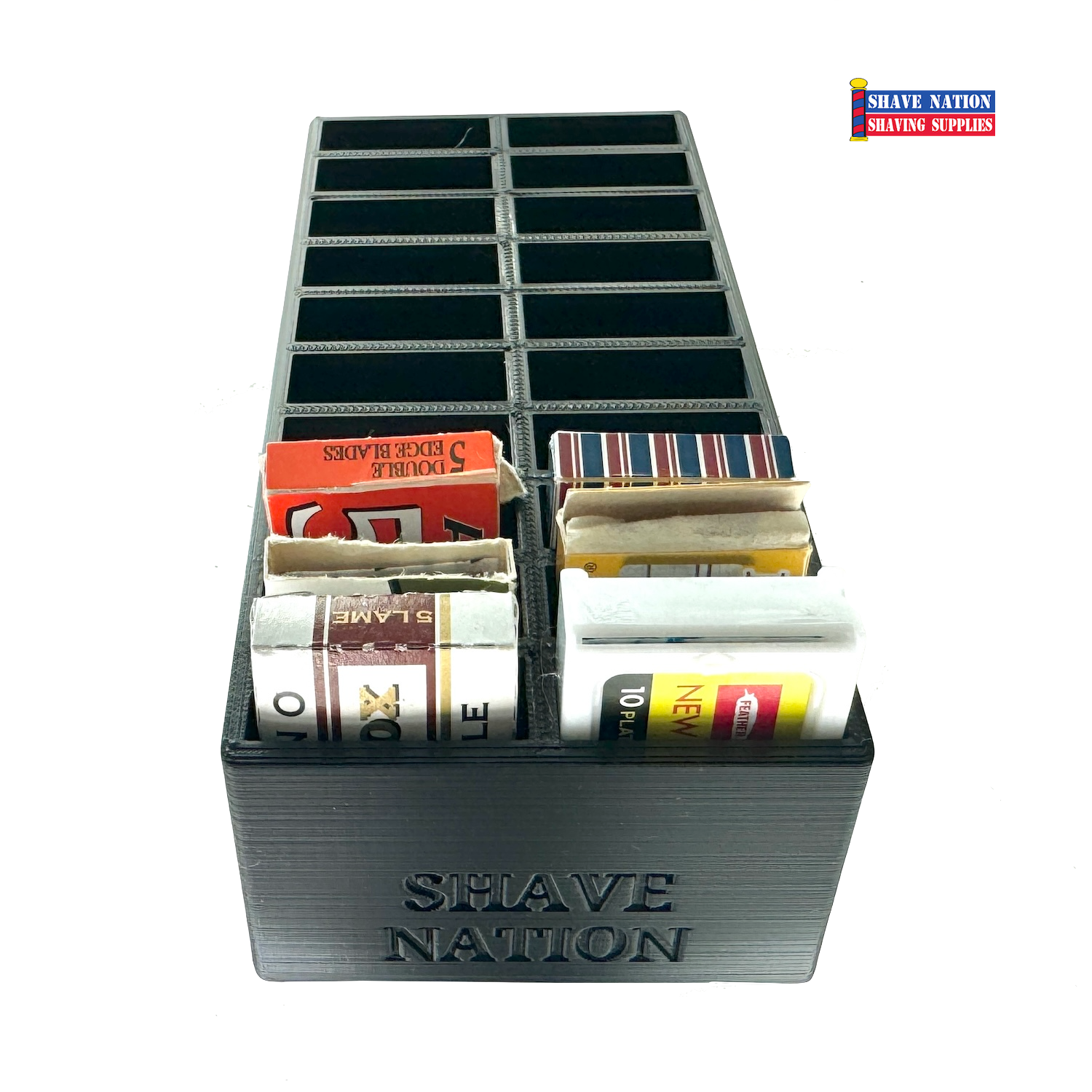 Shaver Razor Storage Razor Blade Storage Unit | Shave Nation Shaving Supplies®