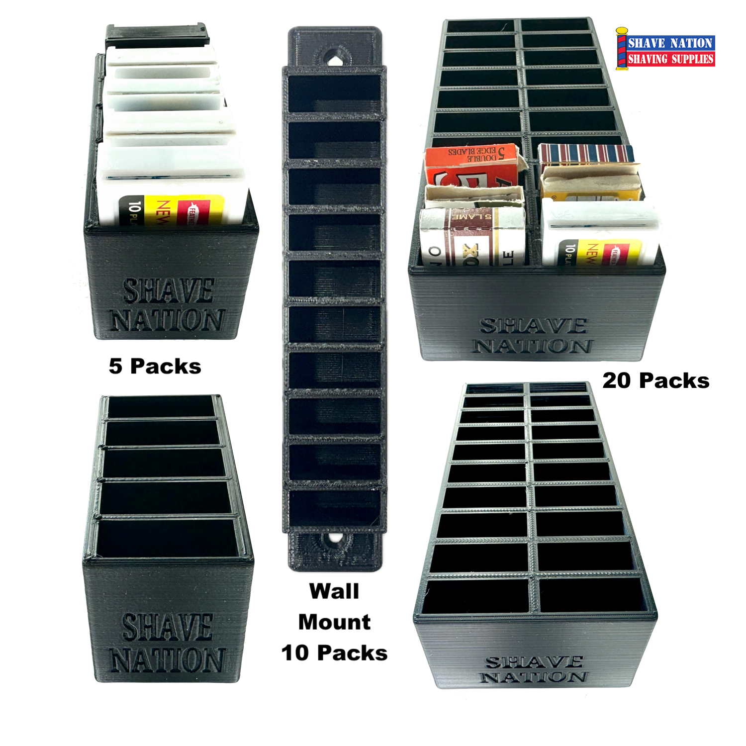 Razor Blade Storage & Disposal Units | Shave Nation Shaving Supplies®