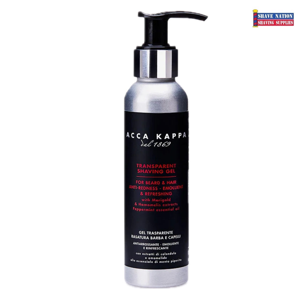 ACCA KAPPA Barber Shop Transparent Shaving Gel