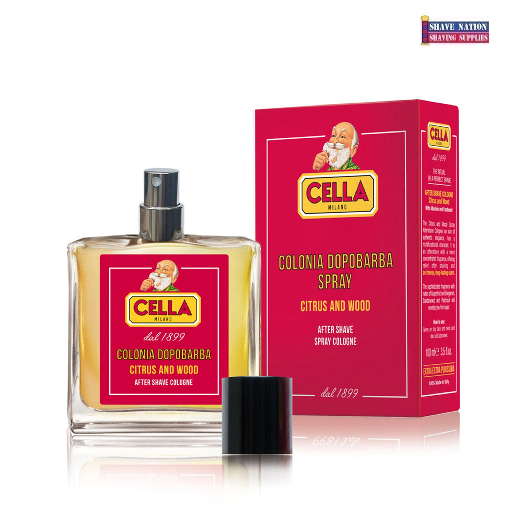 Cella Milano Aftershave Spray Cologne Citrus & Wood