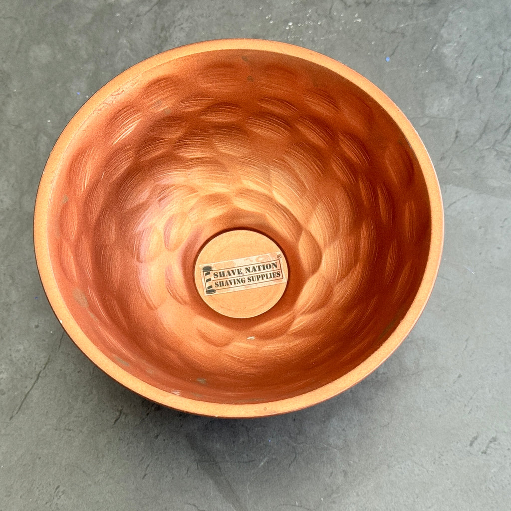Copper Colored Indestructibowl Shaving Lather Bowl S&D