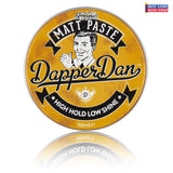 Dapper Dan Matt Paste Yellow Tin