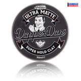 Dapper Dan Ultra Matte Super Hold Clay-Gray Tin