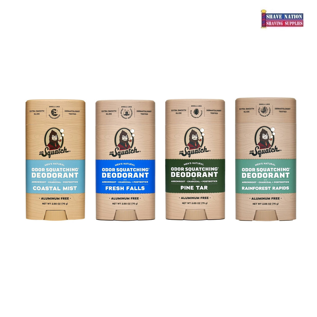 Dr Squatch Mens Natural Odor Squatching Deodorant