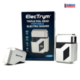 ElecTrym Triple Foil Head Portable Electric Shaver