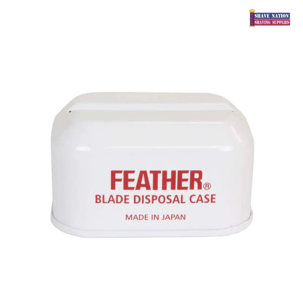 NEW! Feather Metal Blade Disposal Case-Blade Bank