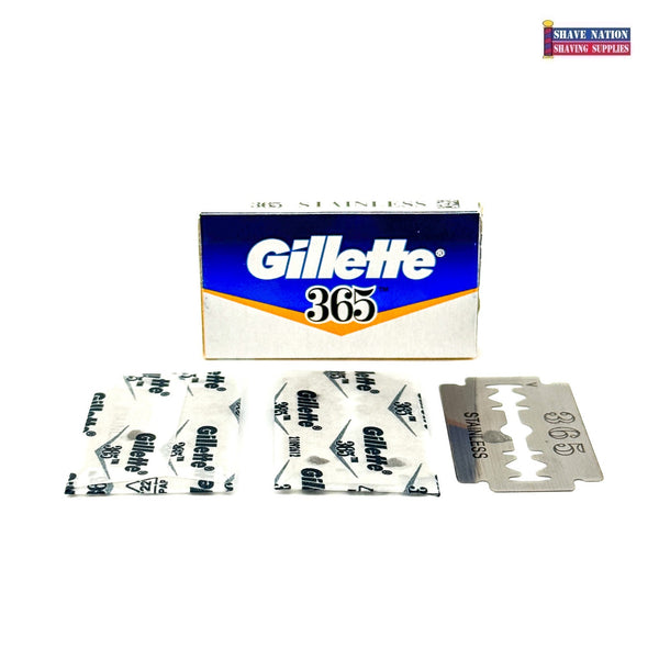 NEW! Gillette 365 DE Blades 5 Pack | Shave Nation Shaving Supplies®