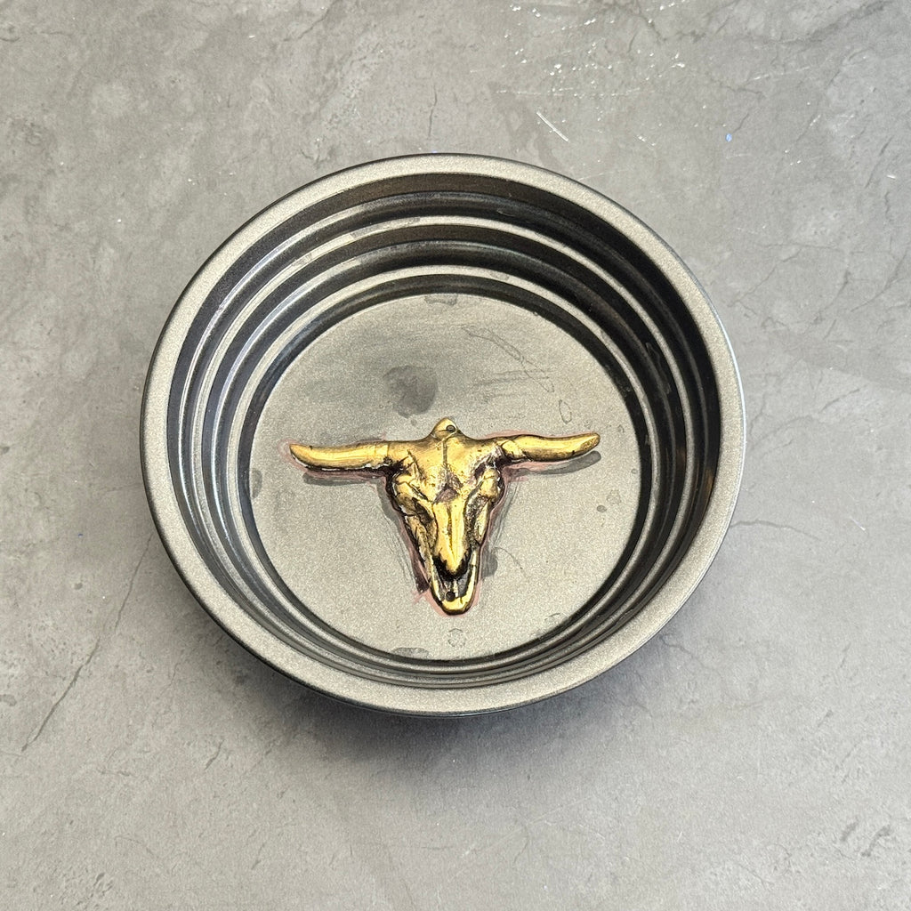 Black Long Horn Indestructibowl Shaving Lather Bowl S&D