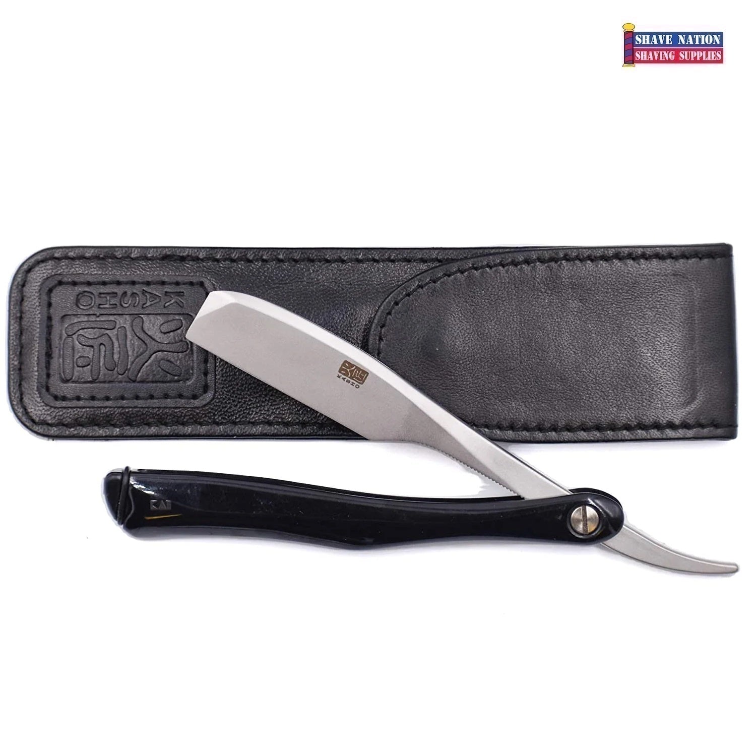 Foldable Rozar Kai Captain Folding Shavette Straight Razor R7 | Shave Nation Shaving ...