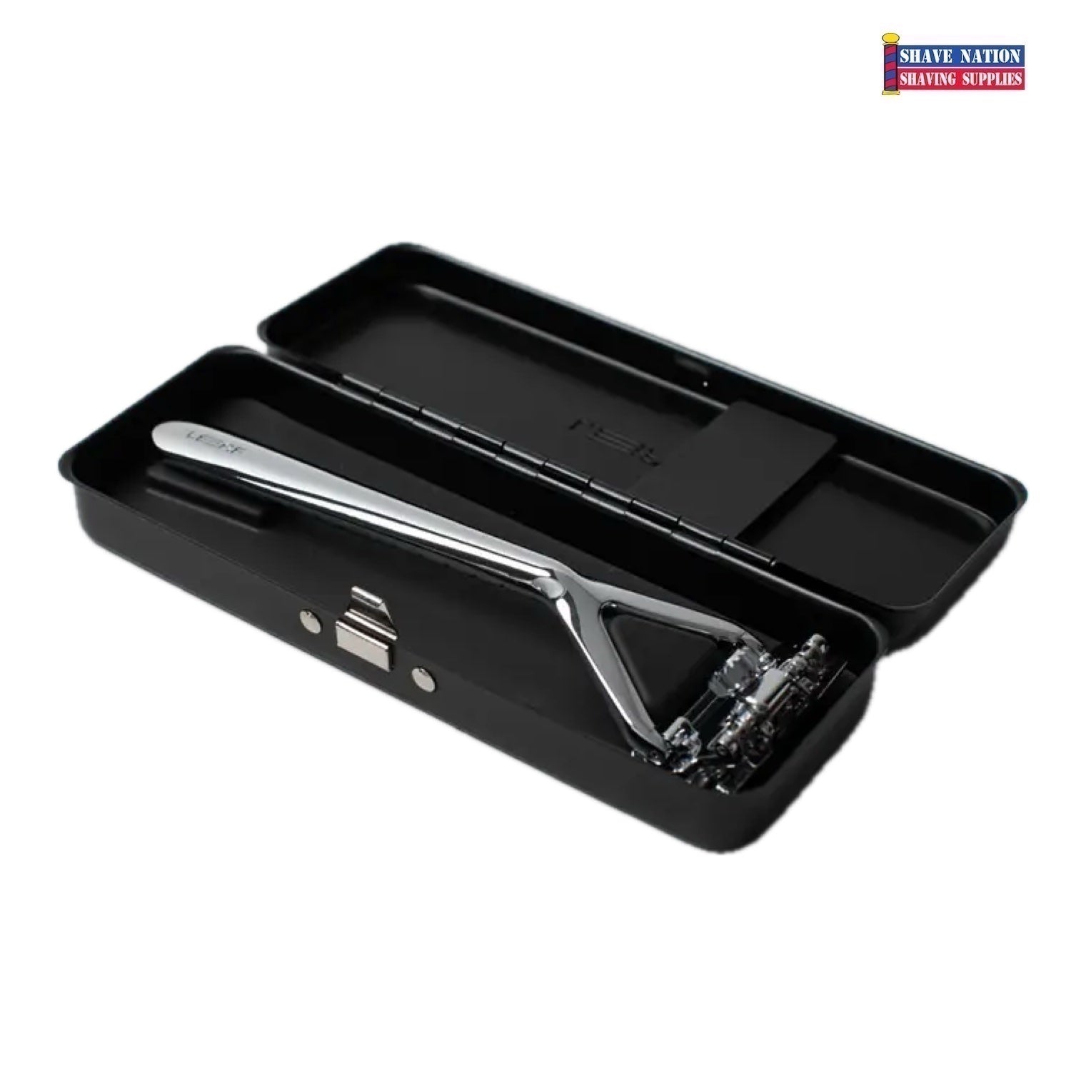 Shave Razor Case Leaf Triple Blade Razor Travel Case | Shave Nation Shaving Supplies®