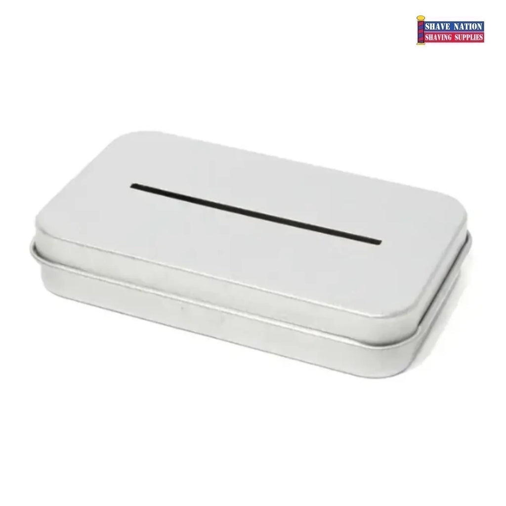 Leaf Blade Disposal Bank Recycling Tin