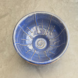 Sea Foam Blue Ceramic Artisan Shaving Lather Bowl S&D