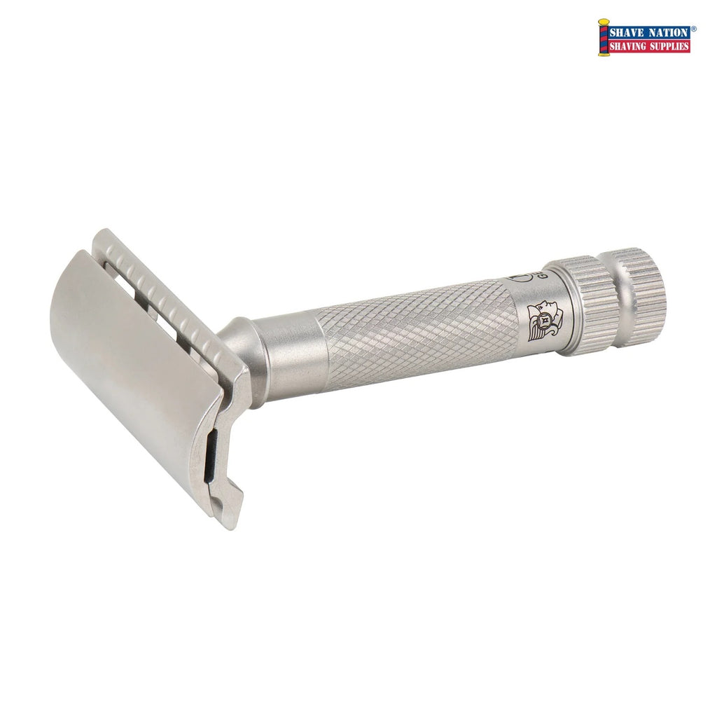 MERKUR Safety Razor 34 INOX In Satin Stainless Steel
