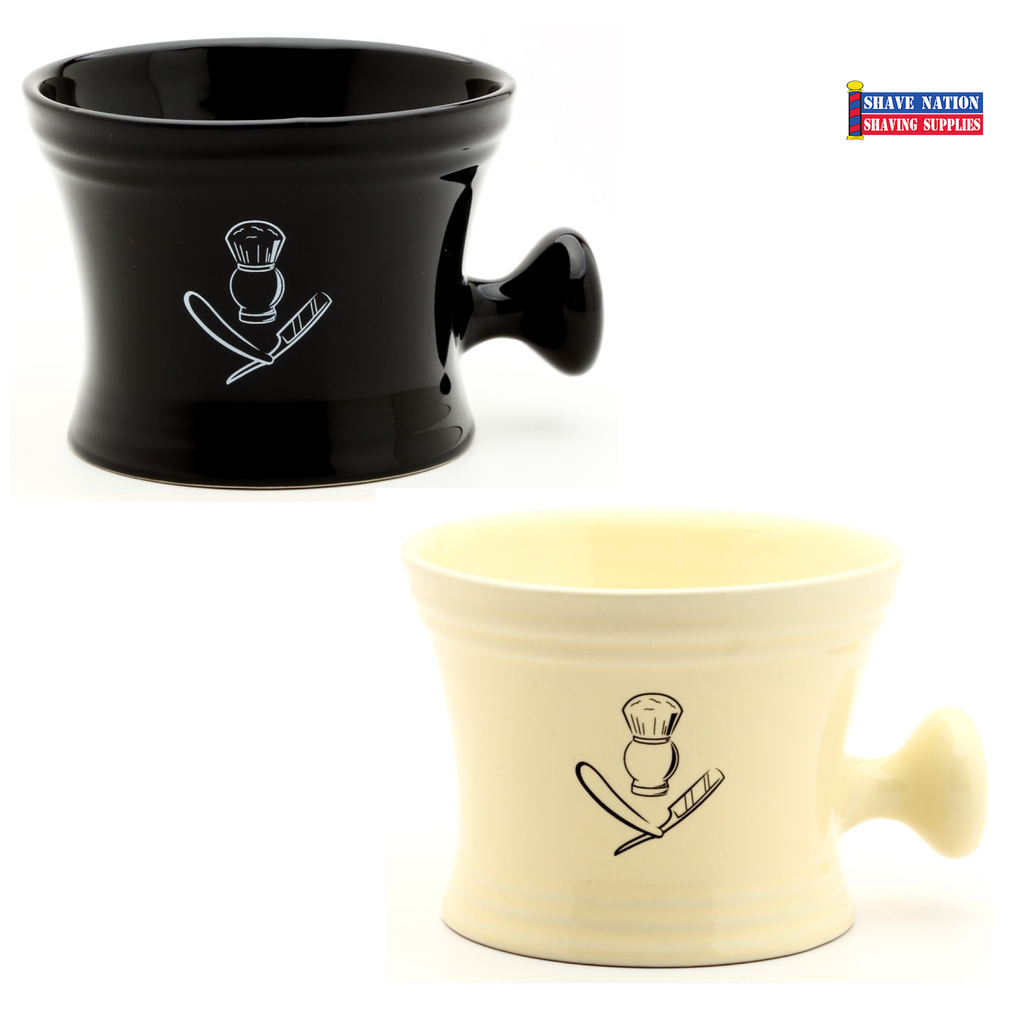 PureBadger Large Apothecary Shaving Mug