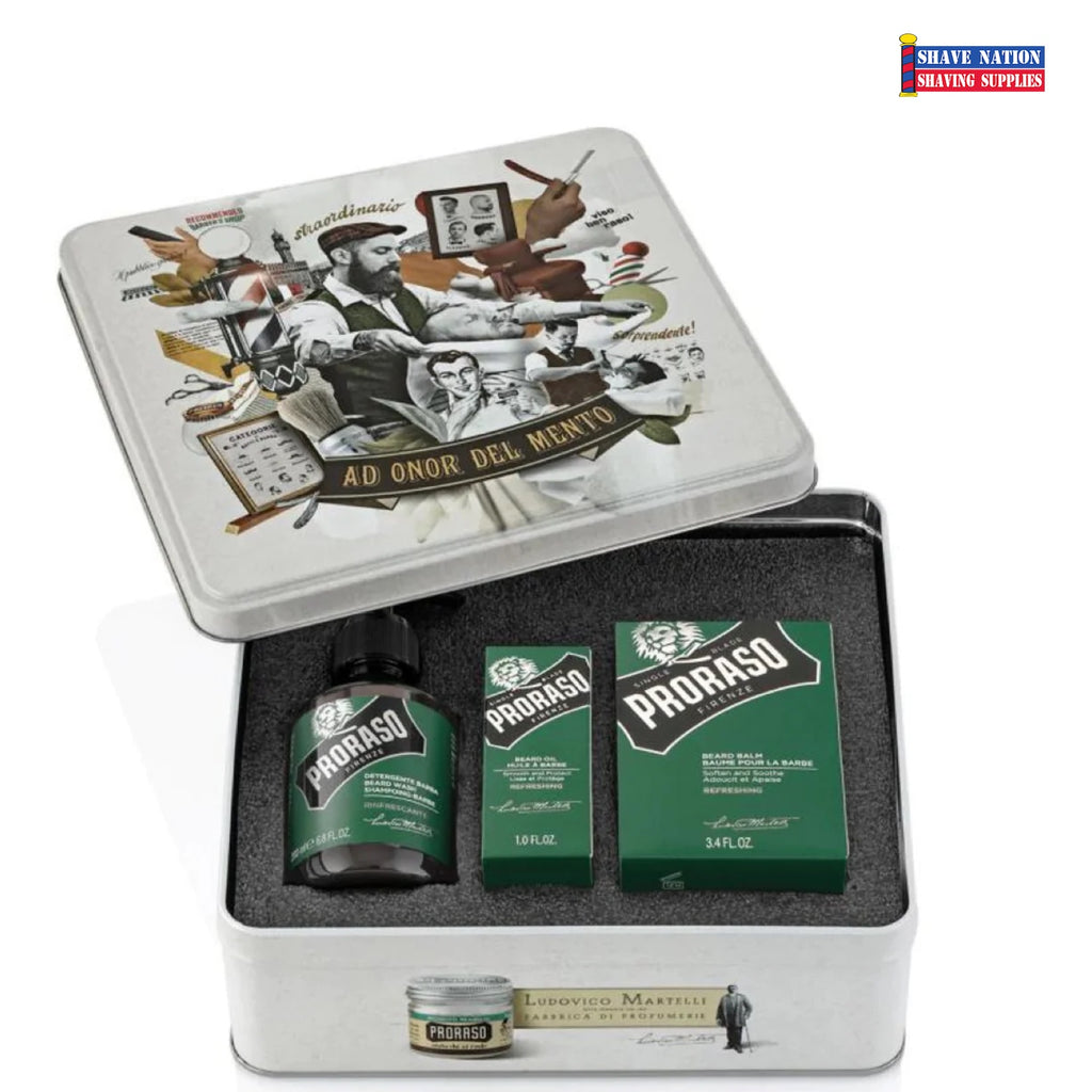 Proraso Beard Gift Tin Rinfrescante