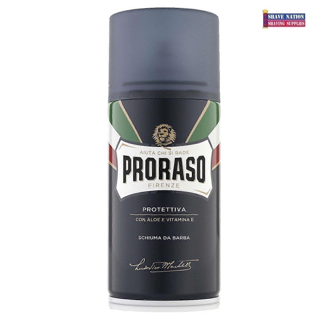 Proraso Shaving Cream Foam Protective-Blue