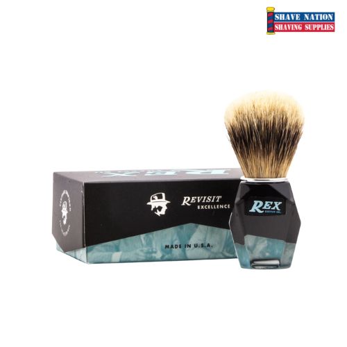 Rex Supply Deco Manchurian Badger Shaving Brush